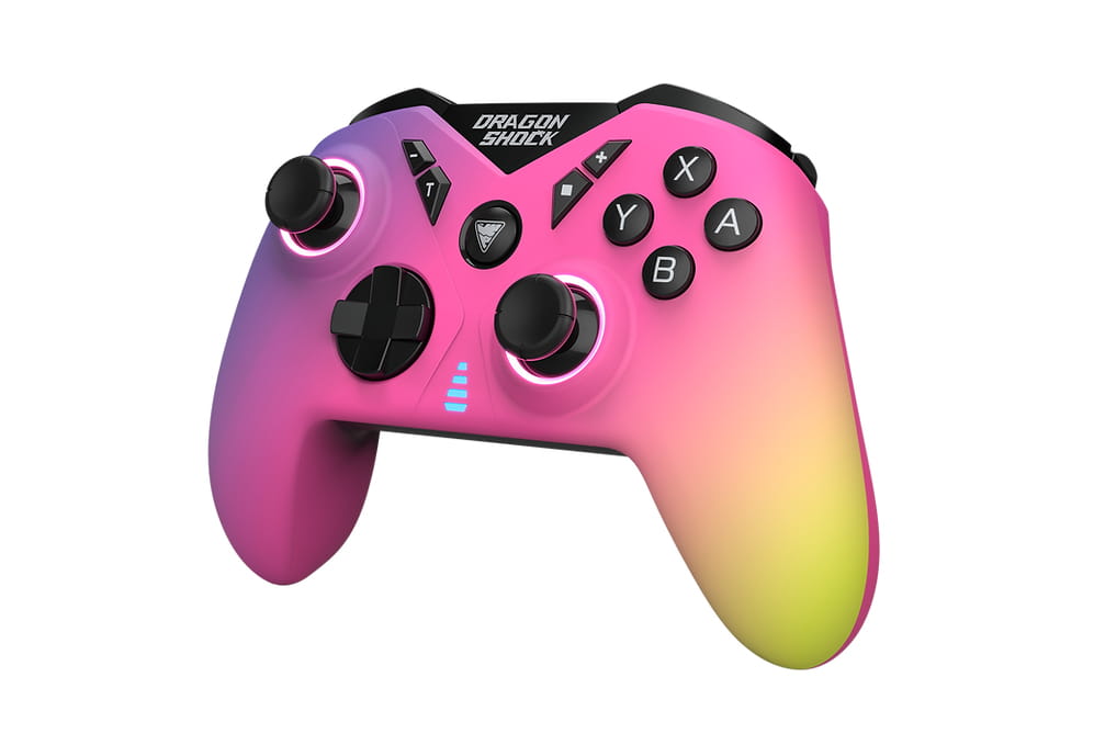 DragonShock Nebula Ultimate, Gamepad, Nintendo Switch, D-Pad, Home button, Schaltfläche Start, Turbo-Taste, Multi, Kabellos, Bluetooth