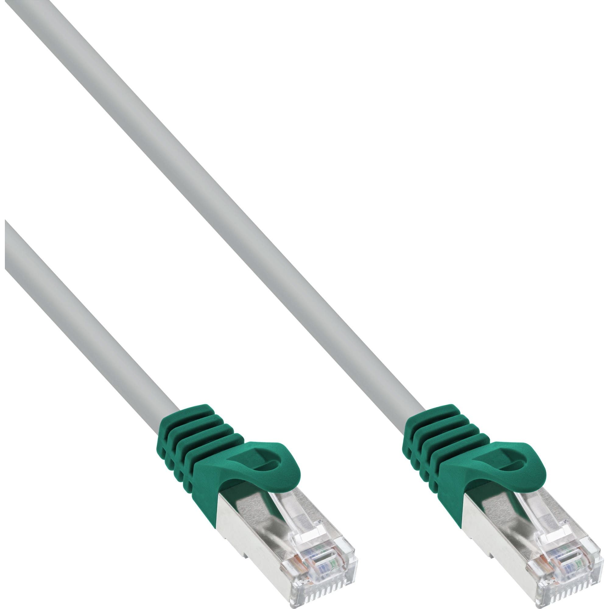 InLine Crossover Patchkabel - F/UTP - Cat.5e - grau - 2m