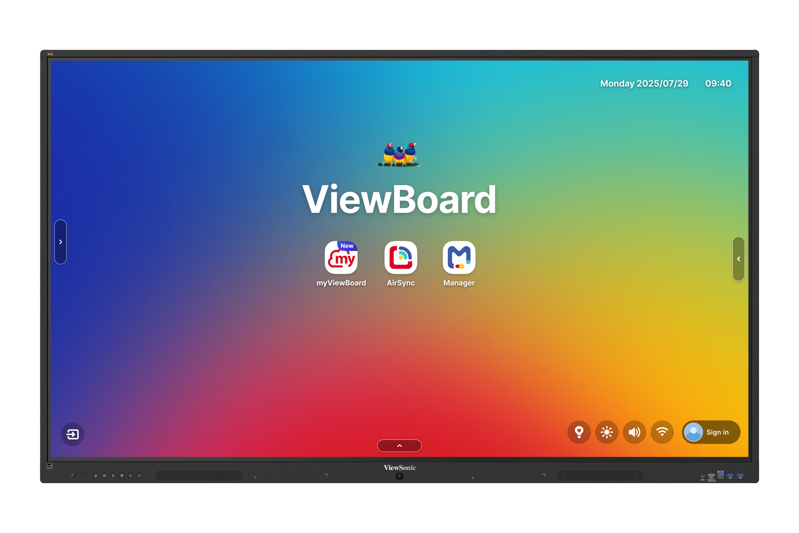 ViewSonic ViewBoard IFP8635-1-1C - 218 cm (86")