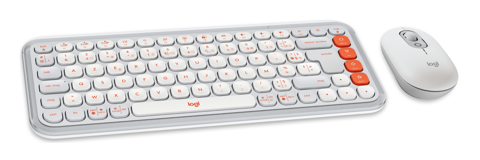 Logitech POP Icon Combo - Tastatur-und-Maus-Set