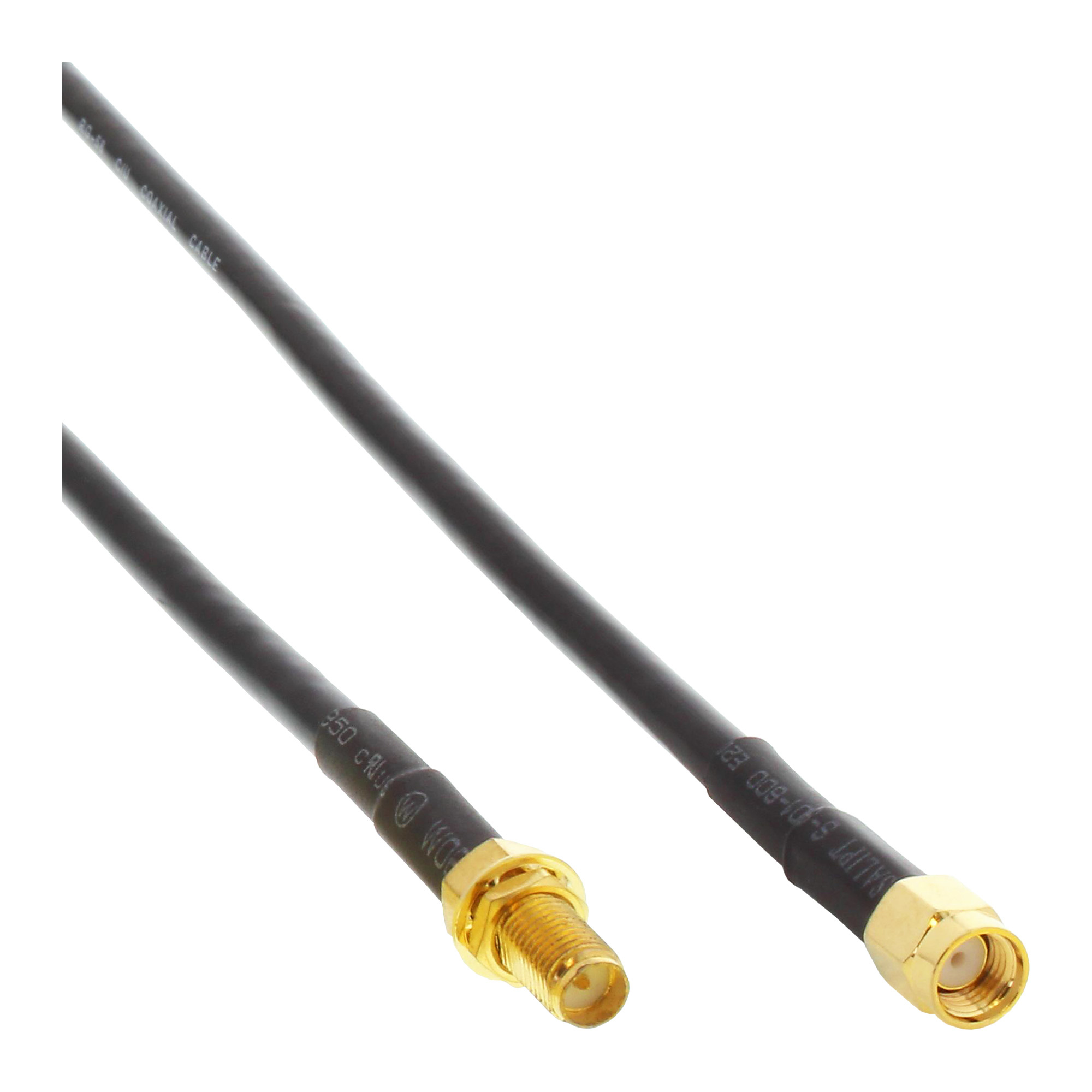 InLine WLAN Kabel - R-SMA-Stecker auf R-SMA-Kupplung - 20m