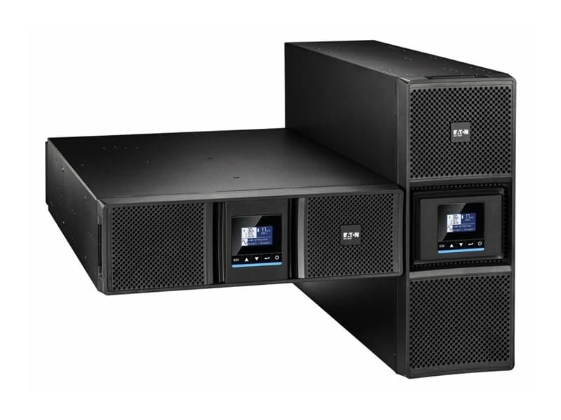Eaton 9SX Gen2 9SX6KIRT3UG2 - USV (Rack - einbaufähig) - Wechselstrom 200/208/220/230/240/250 V - 6000 Watt - 6000 VA - 1-phasig - 5 Ah - RS-232, USB - Ausgangsanschlüsse: 12 - PFC - 3U - 48.3 cm (19")