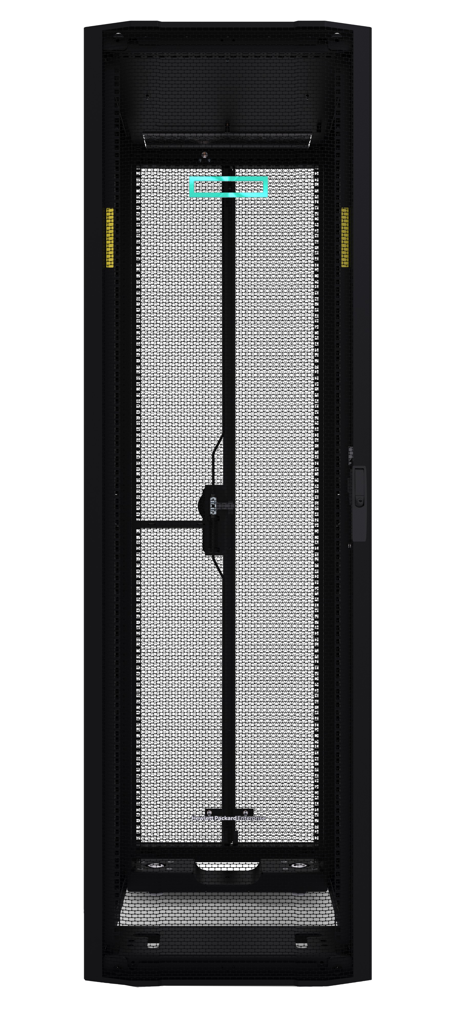 HPE 600mm x 1075mm G2 Kitted Advanced Shock Rack - Schrank Netzwerkschrank - Schwarz - 42HE - 48.3 cm (19")
