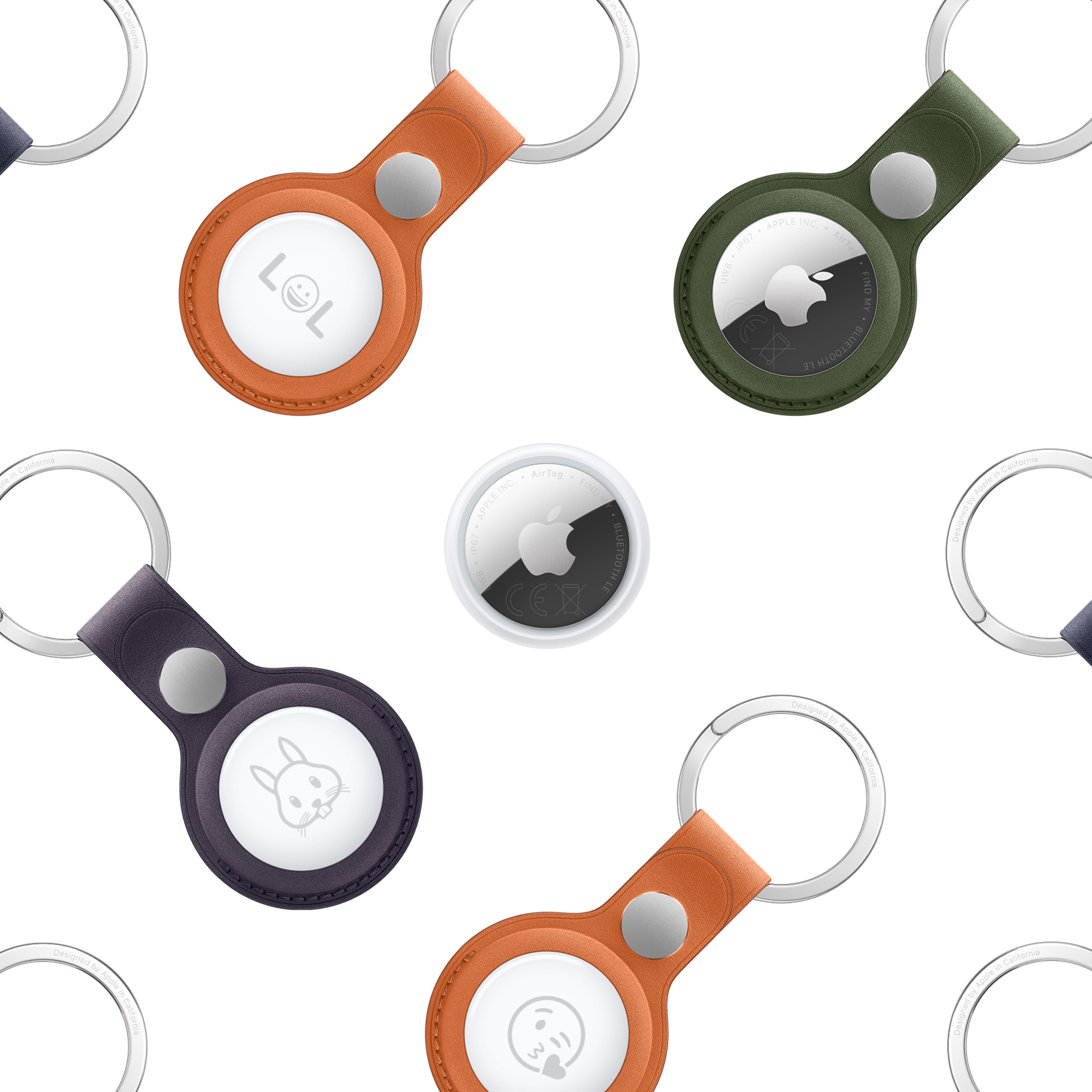 Apple AirTag (2nd generation) - Anti-Verlust Bluetooth-Tag für Handy, Tablet, Smartwatch (Packung mit 4)