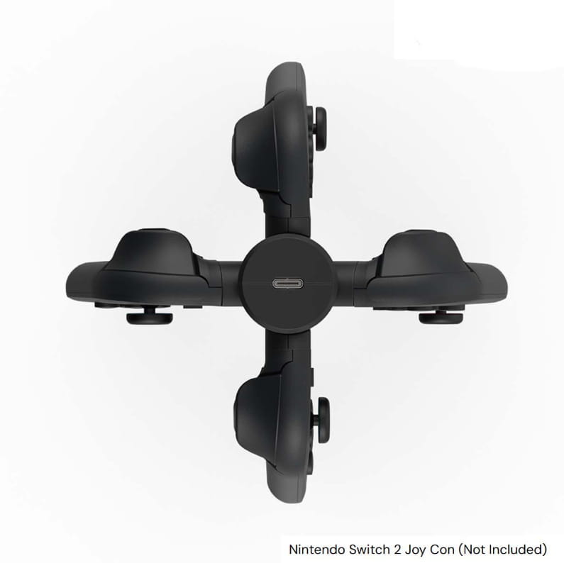 Hyperkin UltraBeam II, Nintendo Switch 2, Ladestation, Schwarz, USB, 1 Stück(e), 101,6 mm