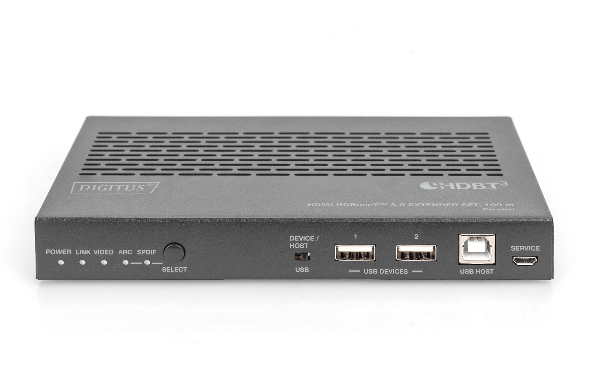 DIGITUS DS-55523 - Sender und Empfänger - KVM-/Audio-/USB-/serieller