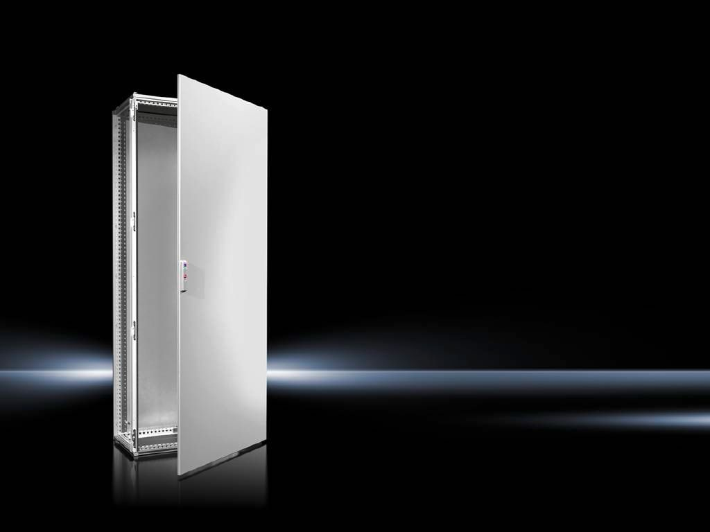 Rittal VX 9666.956, Freistehendes Gestell, Grau