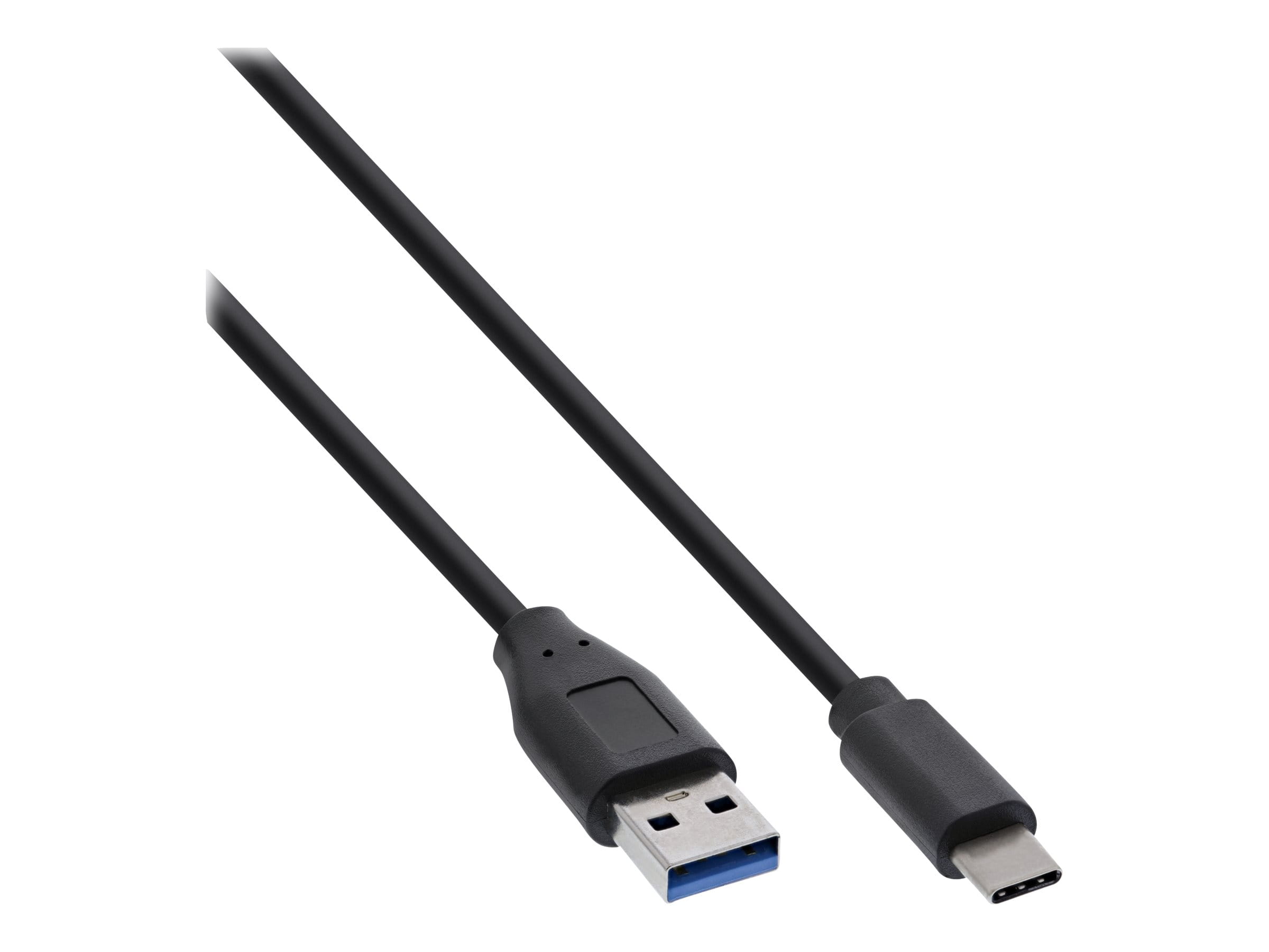 InLine 60er B-Pack USB 3.2 Kabel - USB-C Stecker an USB-A Stecker - schwarz - 2m