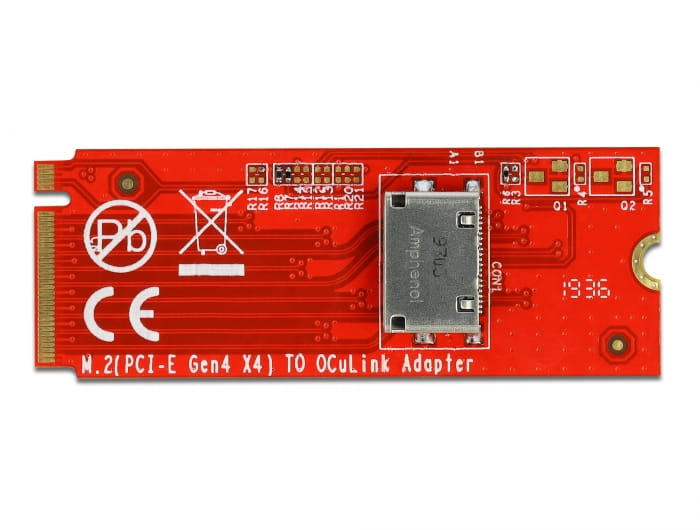Delock Schnittstellenadapter - M.2 - M.2 NVMe