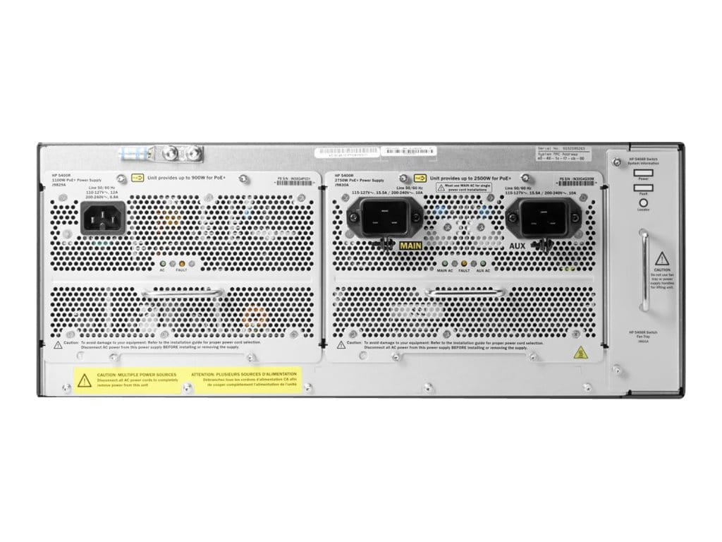 HPE Aruba Networking 5406R zl2 - Switch - managed - an Rack montierbar