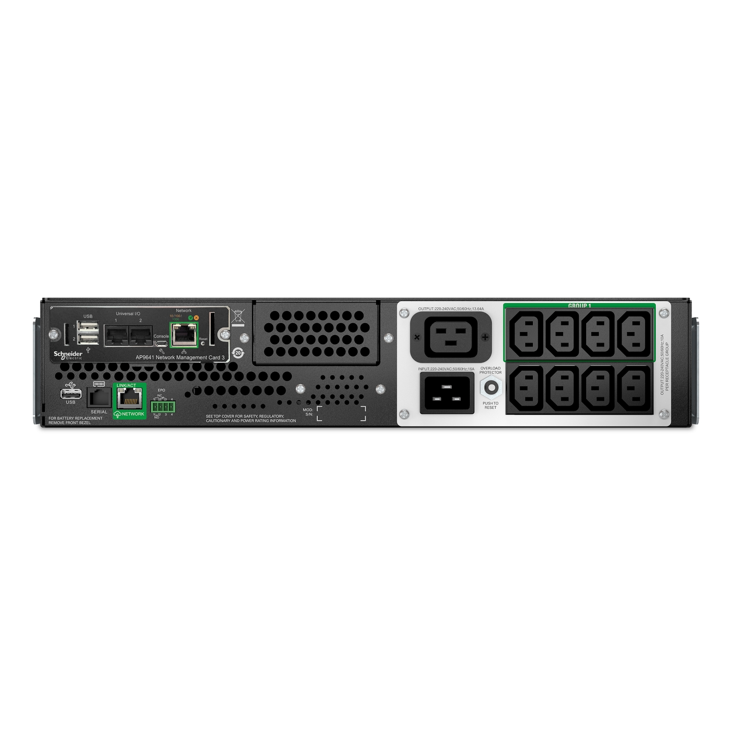 APC Smart-UPS Lithium Ion - USV (Rack - einbaufähig) - Line-Interactive-USV