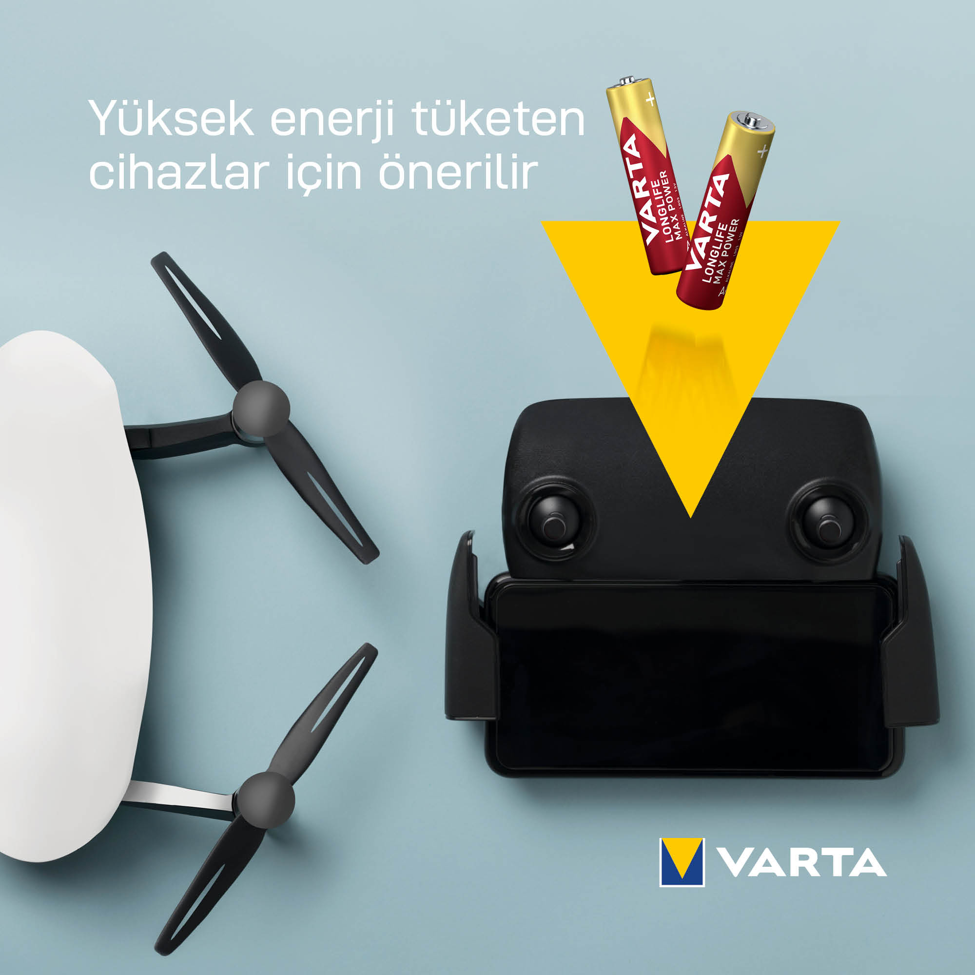 Varta -4703/4B, Einwegbatterie, AAA, Alkali, 1,5 V, 4 Stück(e), Gold, Rot
