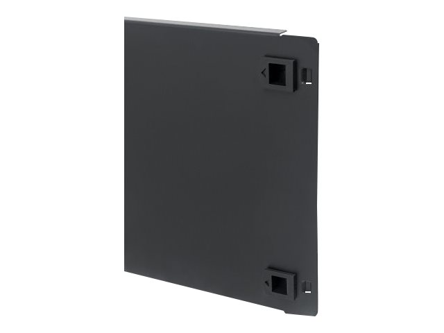Intellinet 19" Blindabdeckung, werkzeuglos, 4 HE, Metall, schwarz - Blindabdeckung - Schwarz, RAL 9005 - 4U - 48.3 cm (19")