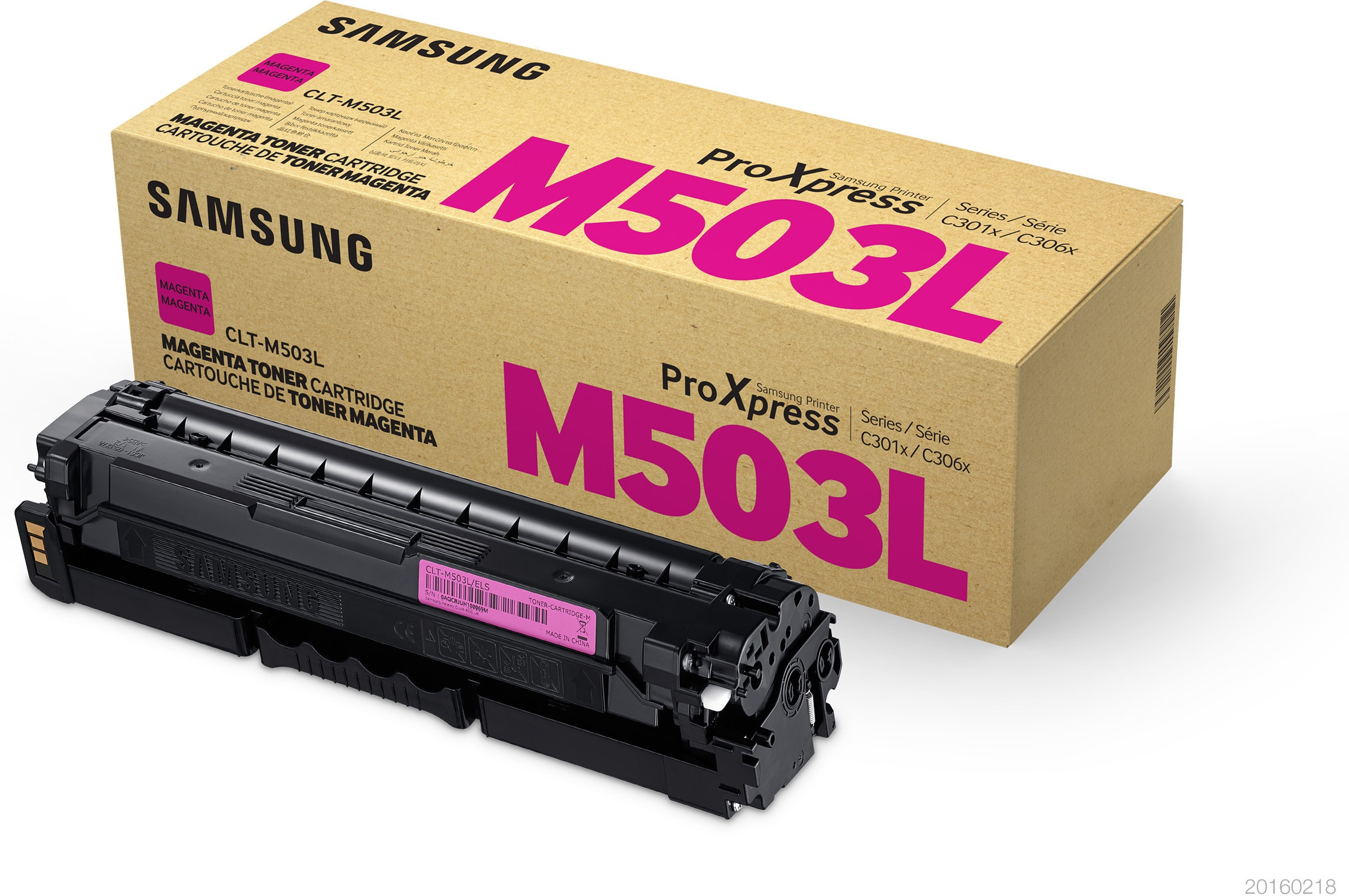 HP Samsung CLT-M503L - Hohe Ergiebigkeit - Magenta - Original - Tonerpatrone (SU281A)