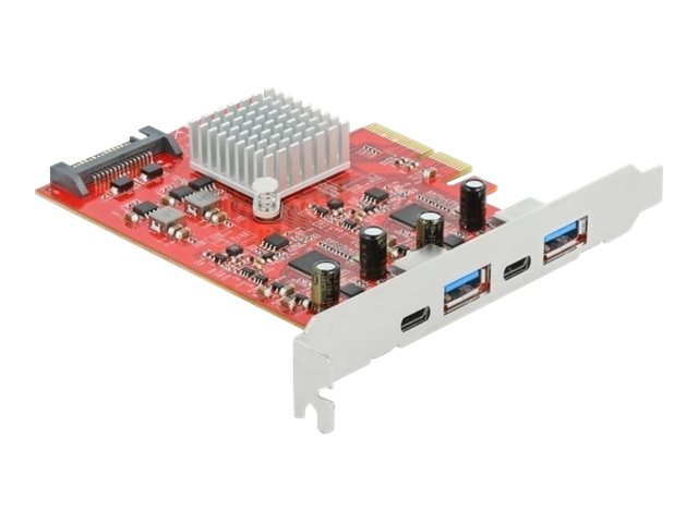 Delock USB-Adapter - PCIe 3.0 x4 - USB 3.2