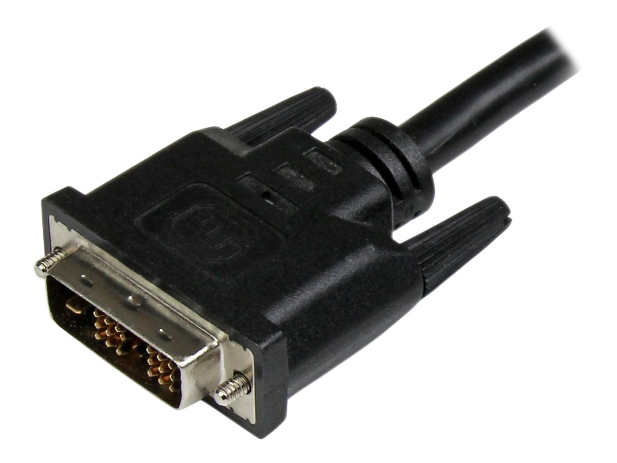 StarTech.com 1,8m DVI-D Single Link Kabel - St/St - DVI Monitorkabel - 1920x1200 - DVI Verbindungskabel / Anschlusskabel - Schwarz - DVI-Kabel - DVI-D (M)