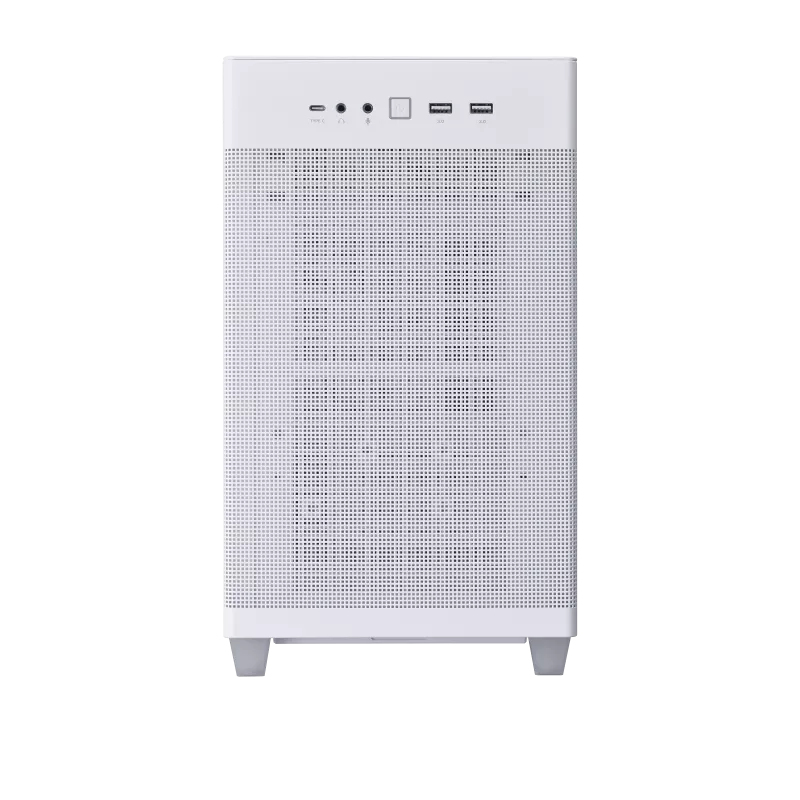 ASUS Prime AP201 - Kleiner Turm - micro ATX - Seitenteil mit Fenster (gehärtetes Glas)