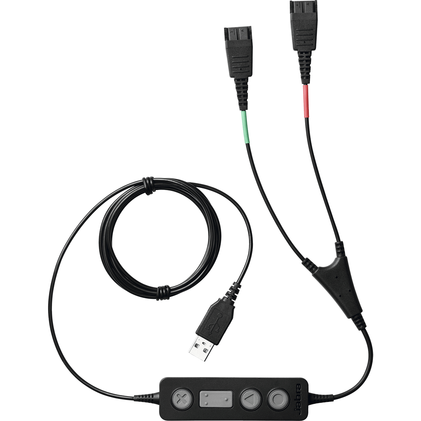 Jabra Supervisorkabel Link 265: USB auf 2x QD