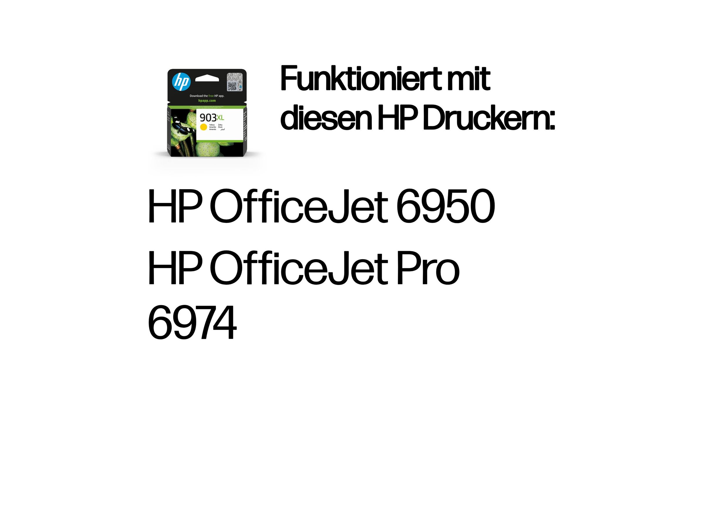 HP 903XL - 8.5 ml - Hohe Ergiebigkeit - Gelb