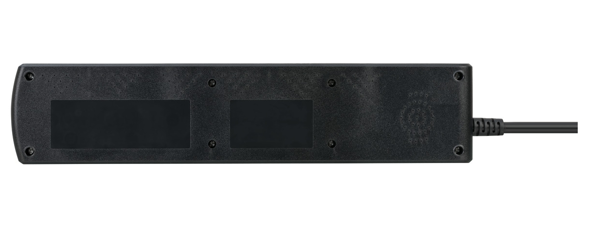 Brennenstuhl 1153110116, 2 m, Drinnen, IP20, Schwarz, 6 AC-Ausgänge, 16 A