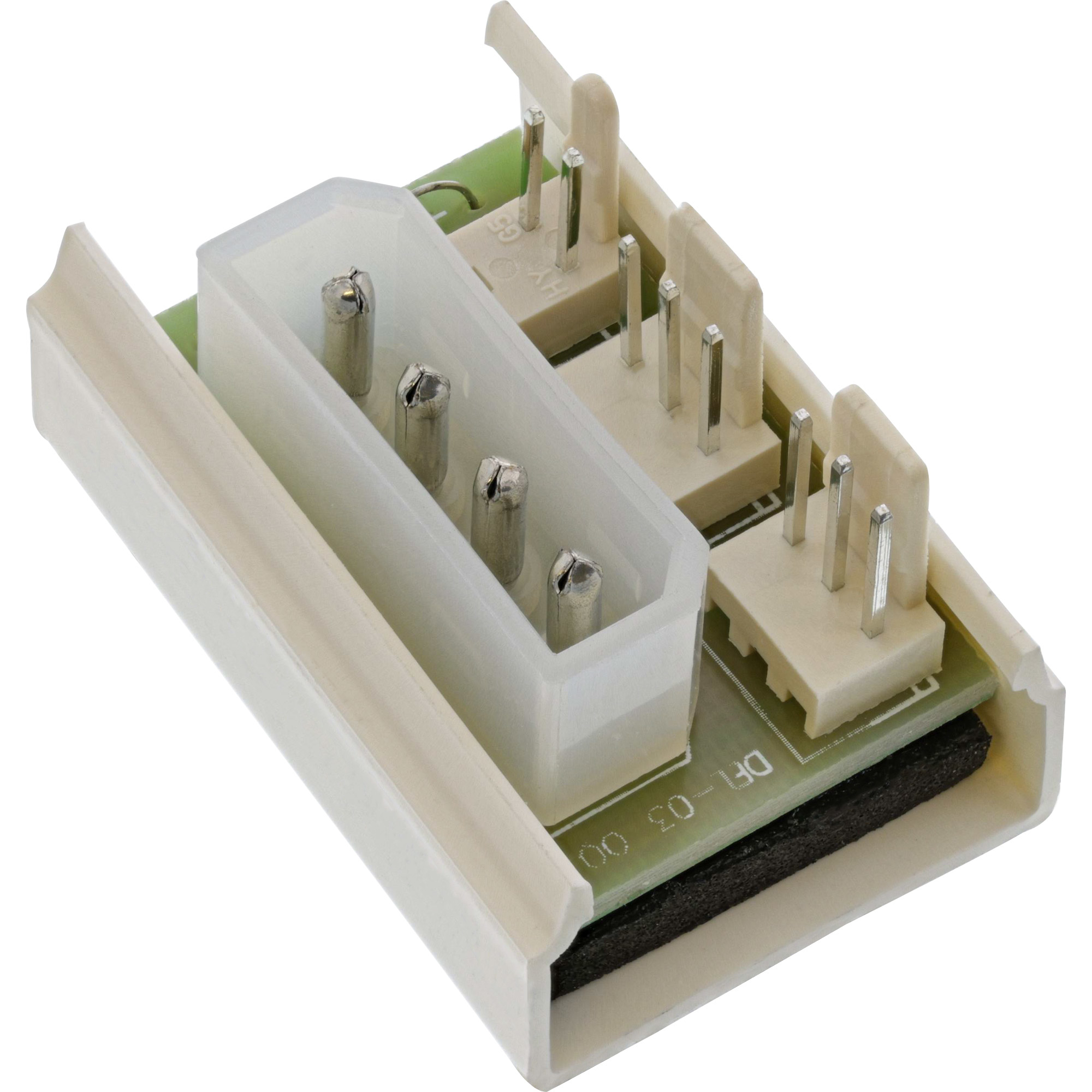 InLine Lüfter Power Adapterplatine - 1x 13,34cm (5,25") zu 2x Lüfter