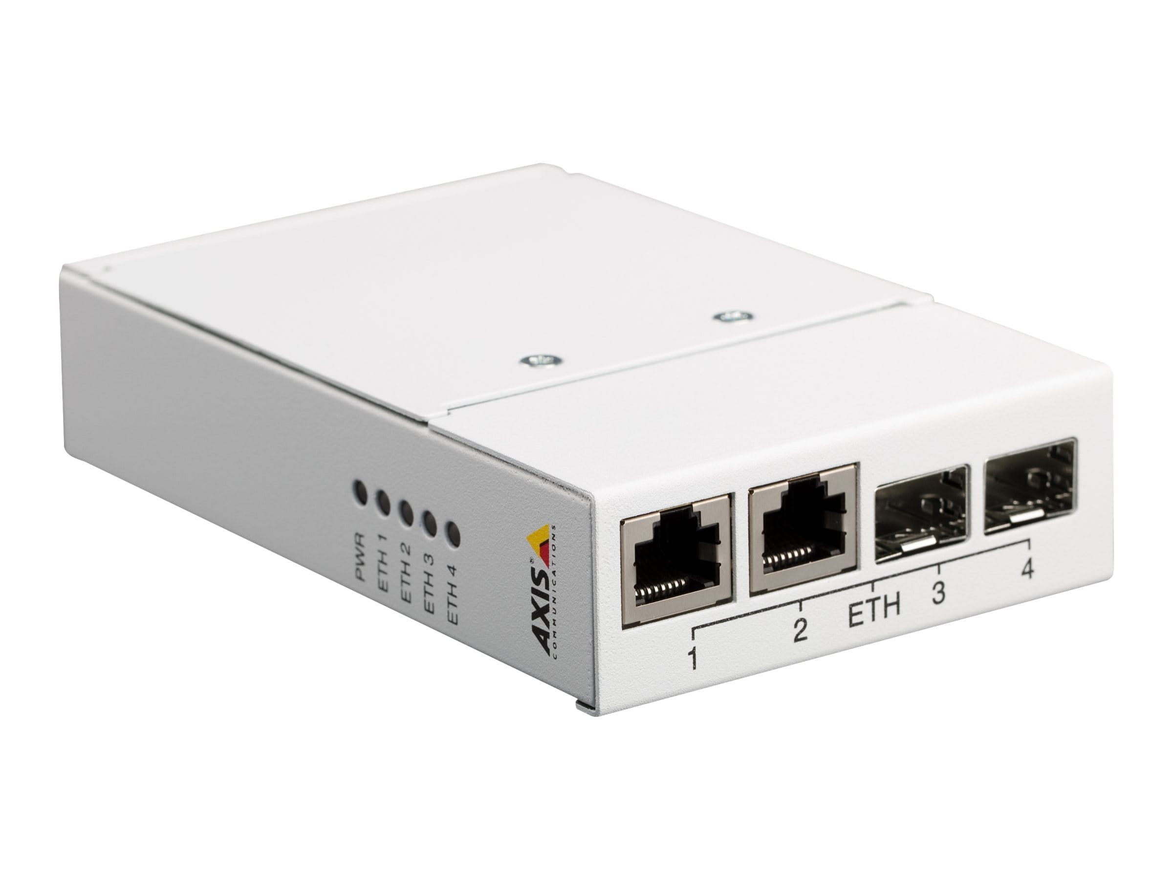Axis T8604 Media Converter Switch - Medienkonverter - 1GbE - 10Base-T, 100Base-TX, 1000Base-X, 100Base-X - 2 Anschlüsse - RJ-45 / SFP (mini-GBIC)