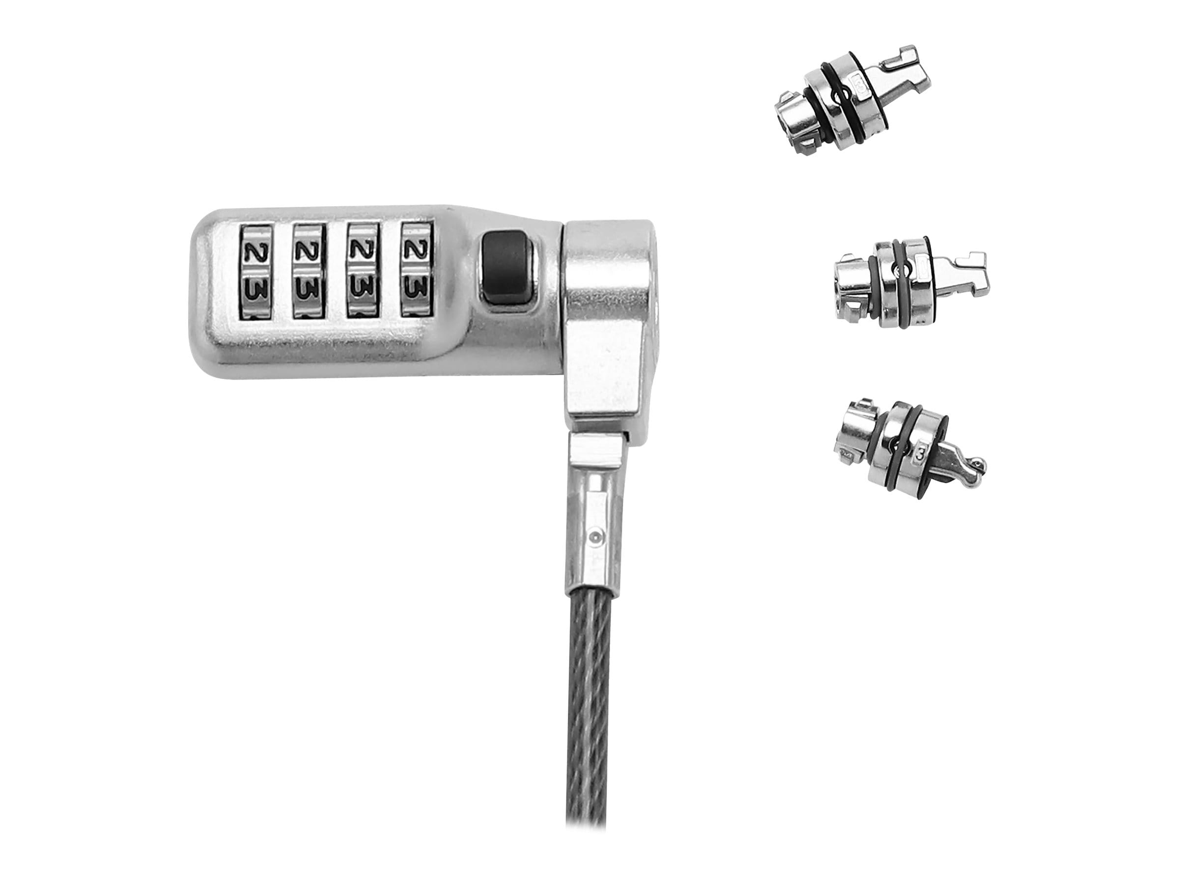 Dicota Security Combination Lock Exchangeable T/N/W Head