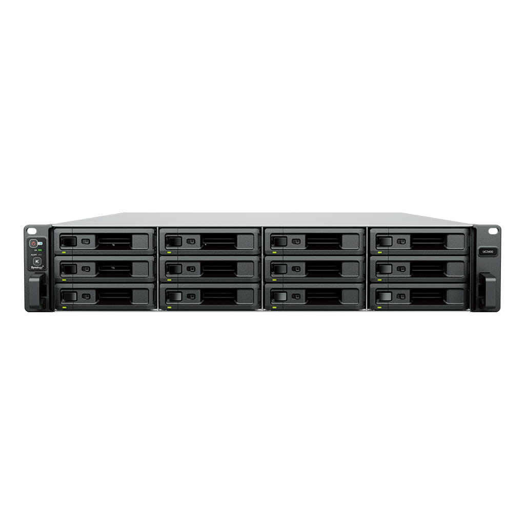 Synology UC3400 - NAS-Server - 12 Schächte