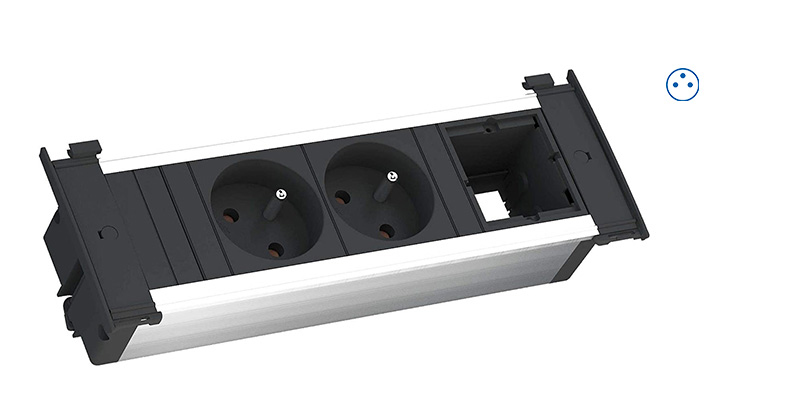 Bachmann KAPSA Small - Steckdosenleiste (Wandmontage / Aufputzmontage)
