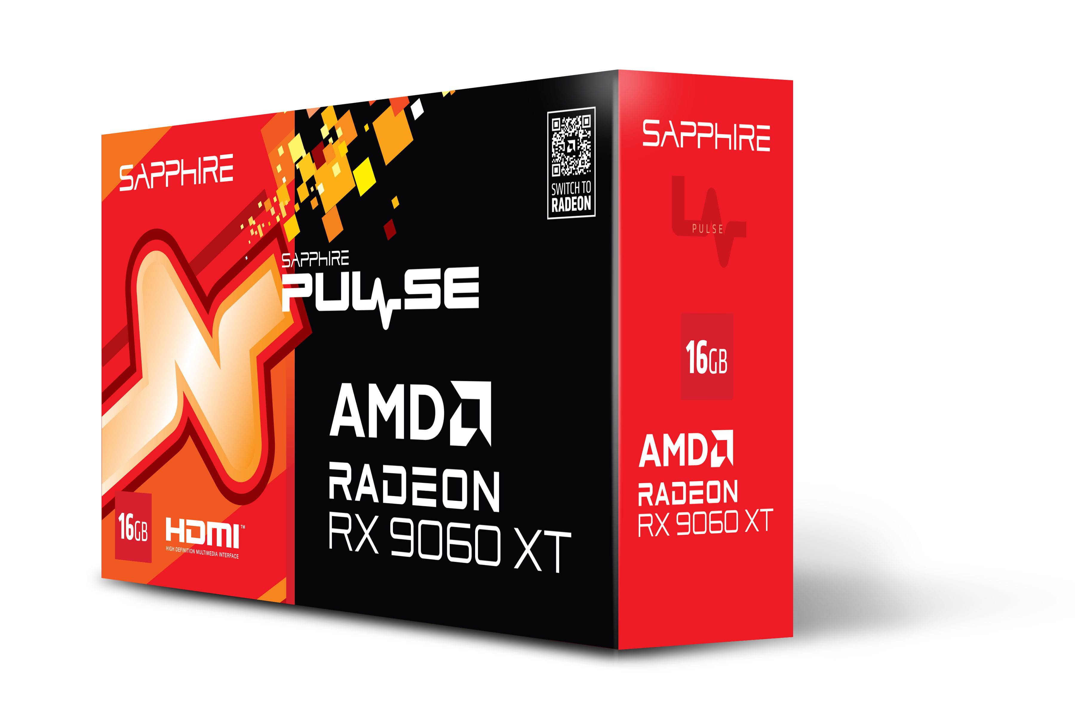 Sapphire Pulse Radeon RX 9060 XT 16GB - Grafikkarte
