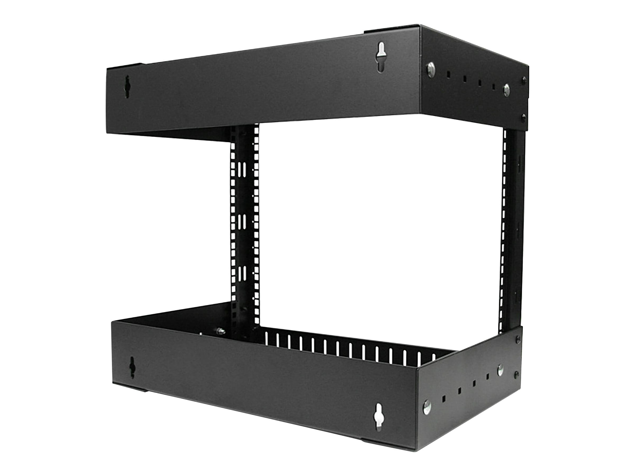 StarTech.com 8HE 19 Zoll Wand Netzwerk Rack - 2 Pfosten, offener Rahmen mit einstellbare Tiefe(30-50cm) Rack für AV/Daten/IT/Studio Geräete - inkl.Käfigmuttern und Schrauben (RK812WALLOA) StarTech.com 8HE 19 Zoll Wand Netzwerk Rack - 2 Pfosten, offener Rahmen mit einstellbare Tiefe(30-50cm) Rack für AV/Daten/IT/Studio Geräete - inkl.Käfigmuttern und Schrauben (RK812WALLOA)