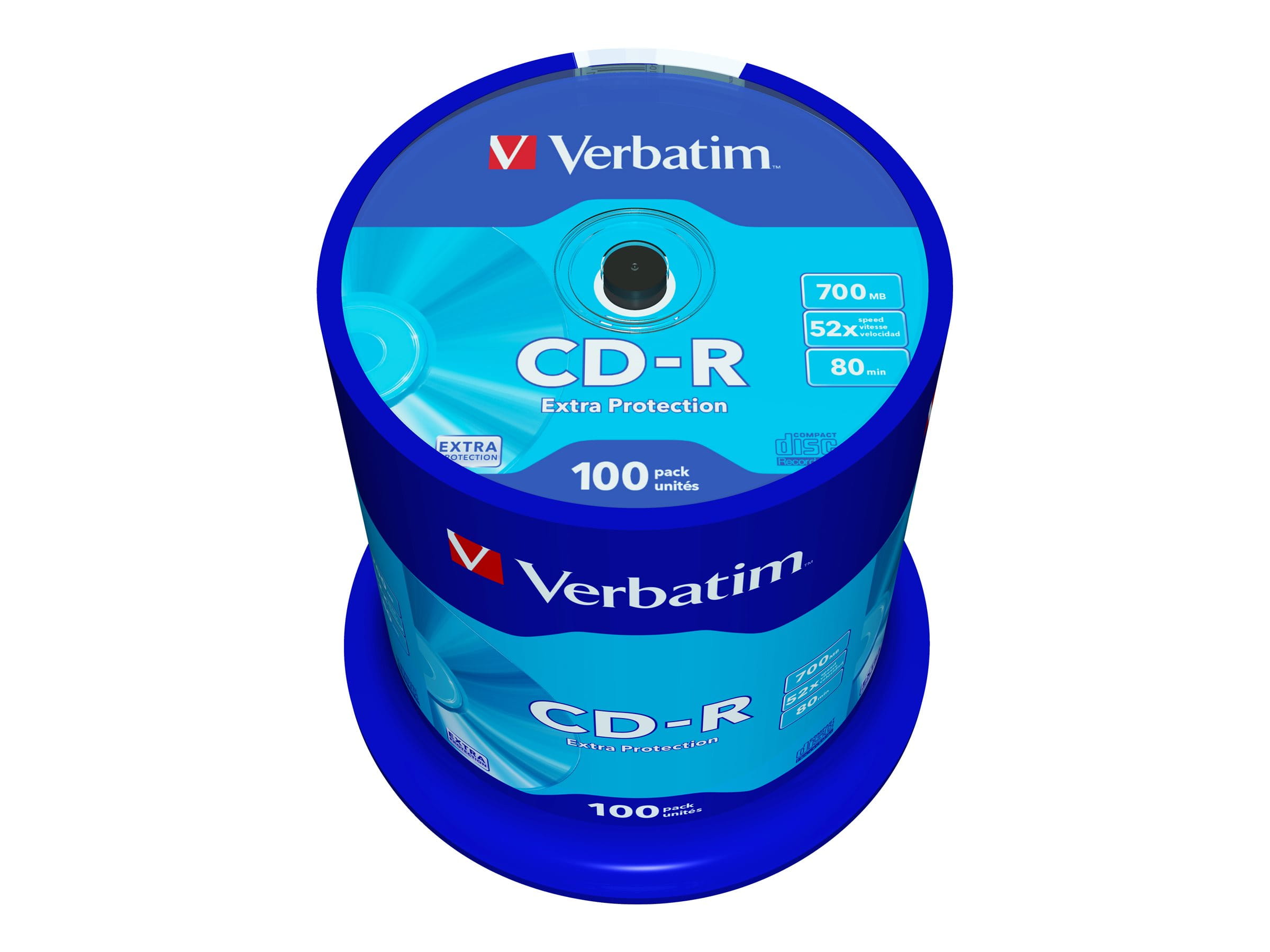 Verbatim 100 x CD-R - 700 MB (80 Min) 52x