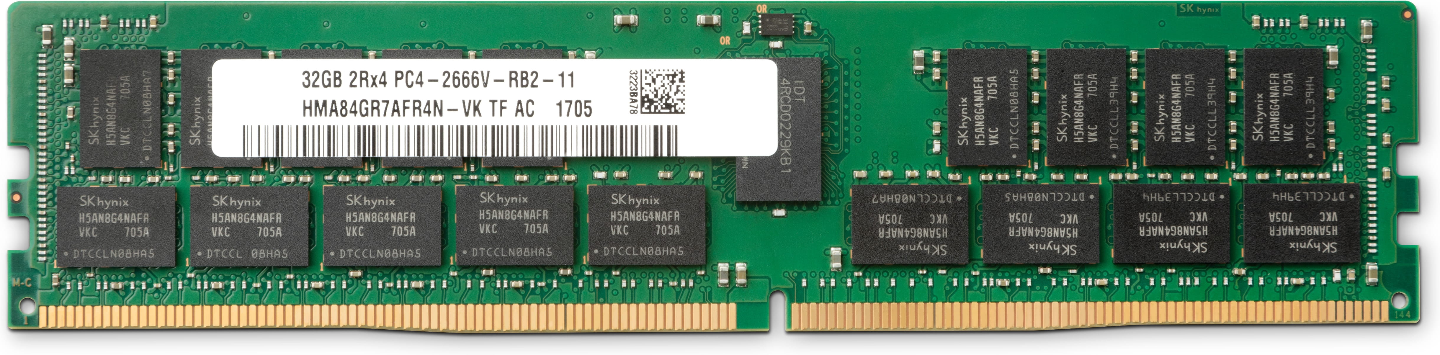 HP  DDR4 - Modul - 32 GB - DIMM 288-PIN - 2666 MHz / PC4-21300