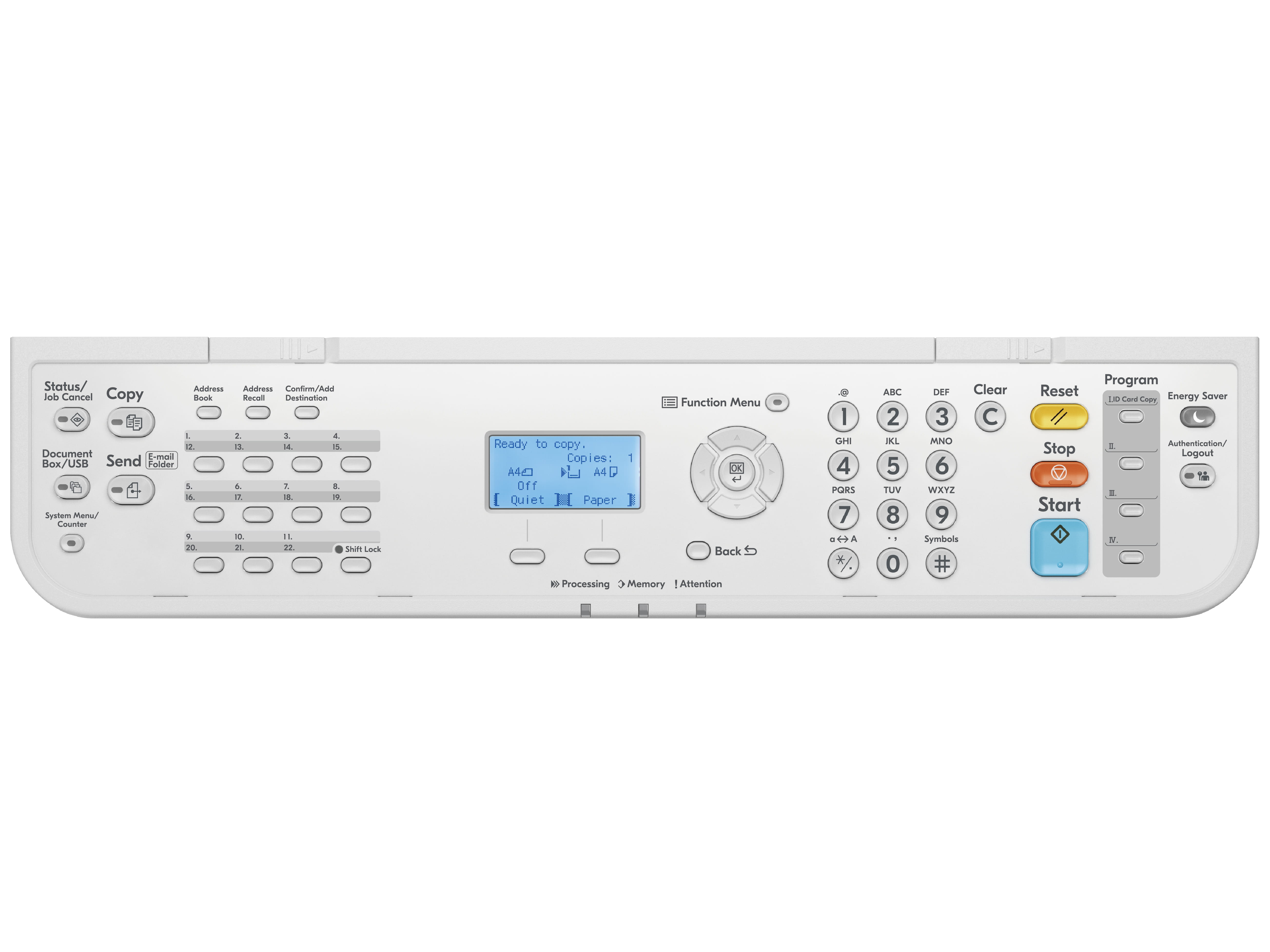 Kyocera ECOSYS MA4500x - Drucker - s/w - Duplex