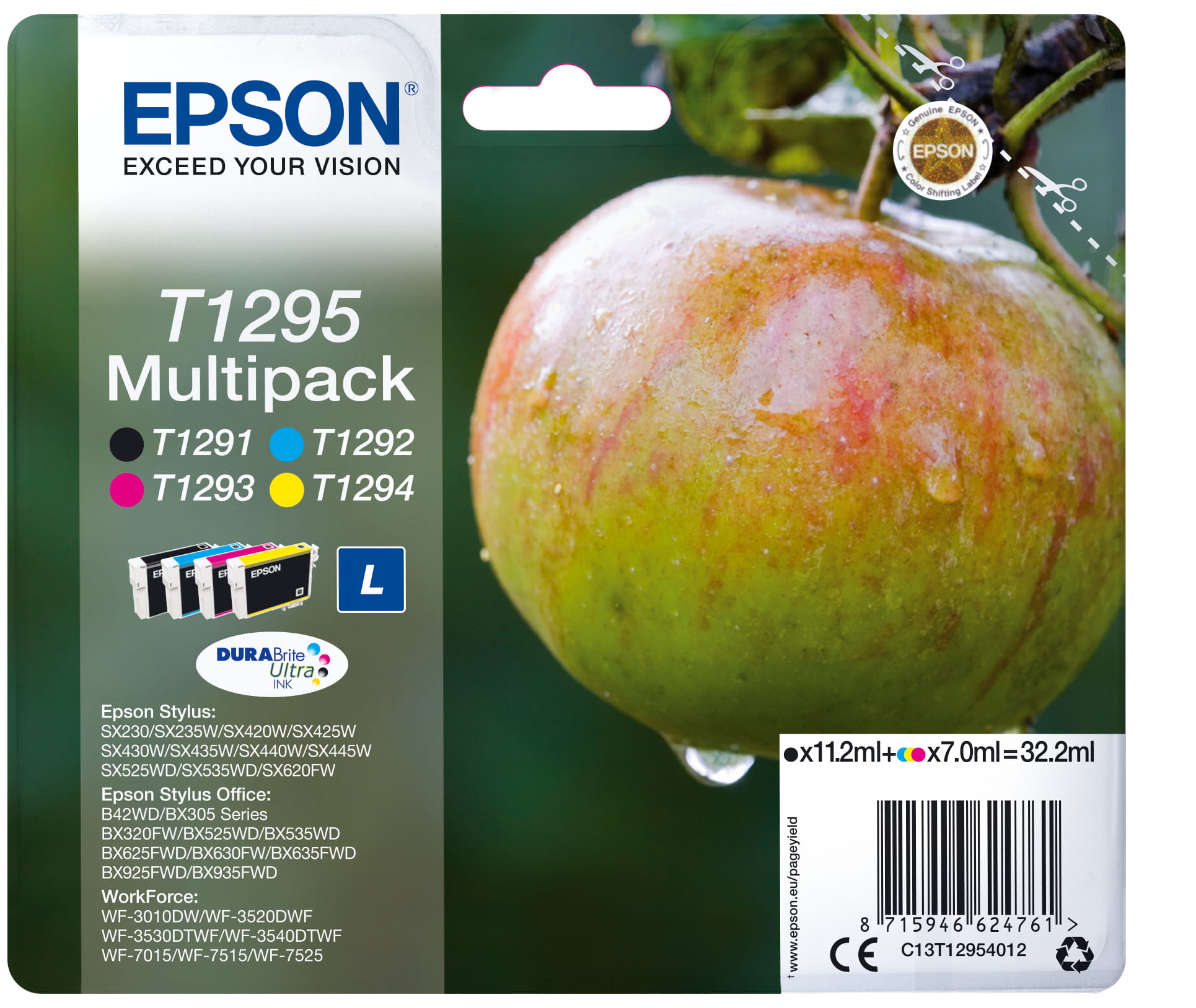 Epson T1295 Multipack - 4er-Pack - 32.2 ml