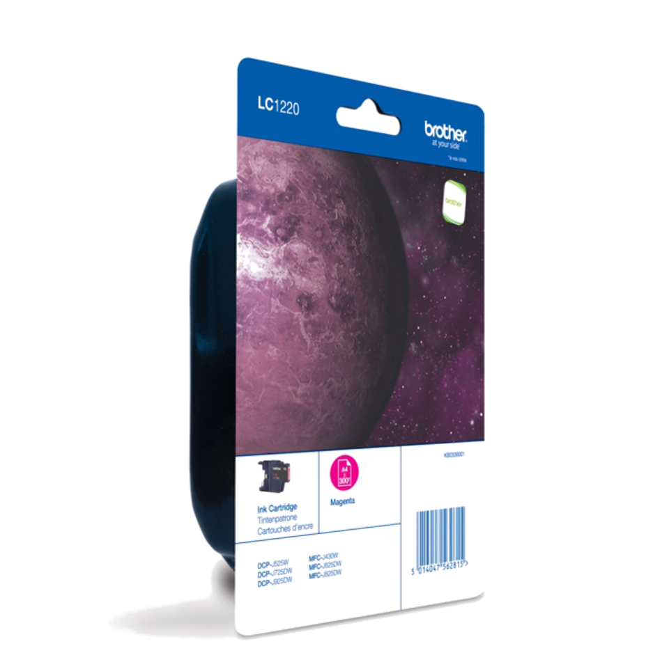 Brother LC1220MBP - Magenta - original - Blisterverpackung