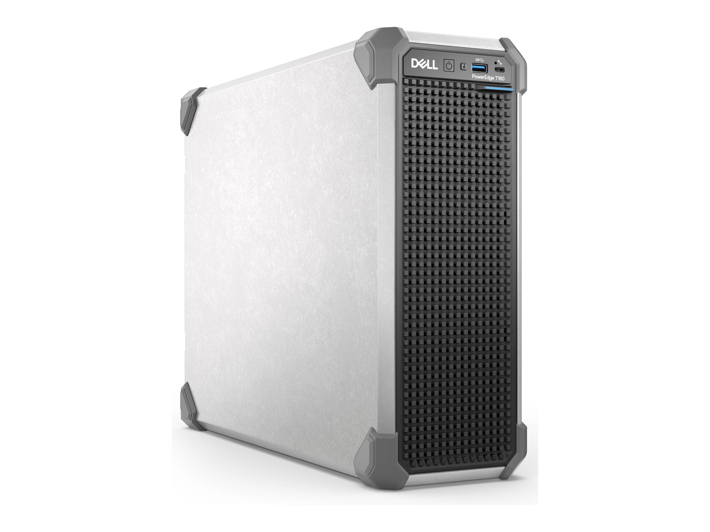 Dell PowerEdge T160 - Server - Compact Tower - 1-Weg - 1 x Xeon 6315P / 2.8 GHz - RAM 32 GB - HDD 2 TB - G200eW - 1GbE - kein Betriebssystem - Schwarz - BTP - Dell Smart Selection, Dell Smart Value - mit 3 Jahre Basis Vor-Ort (DE - 1 Ja