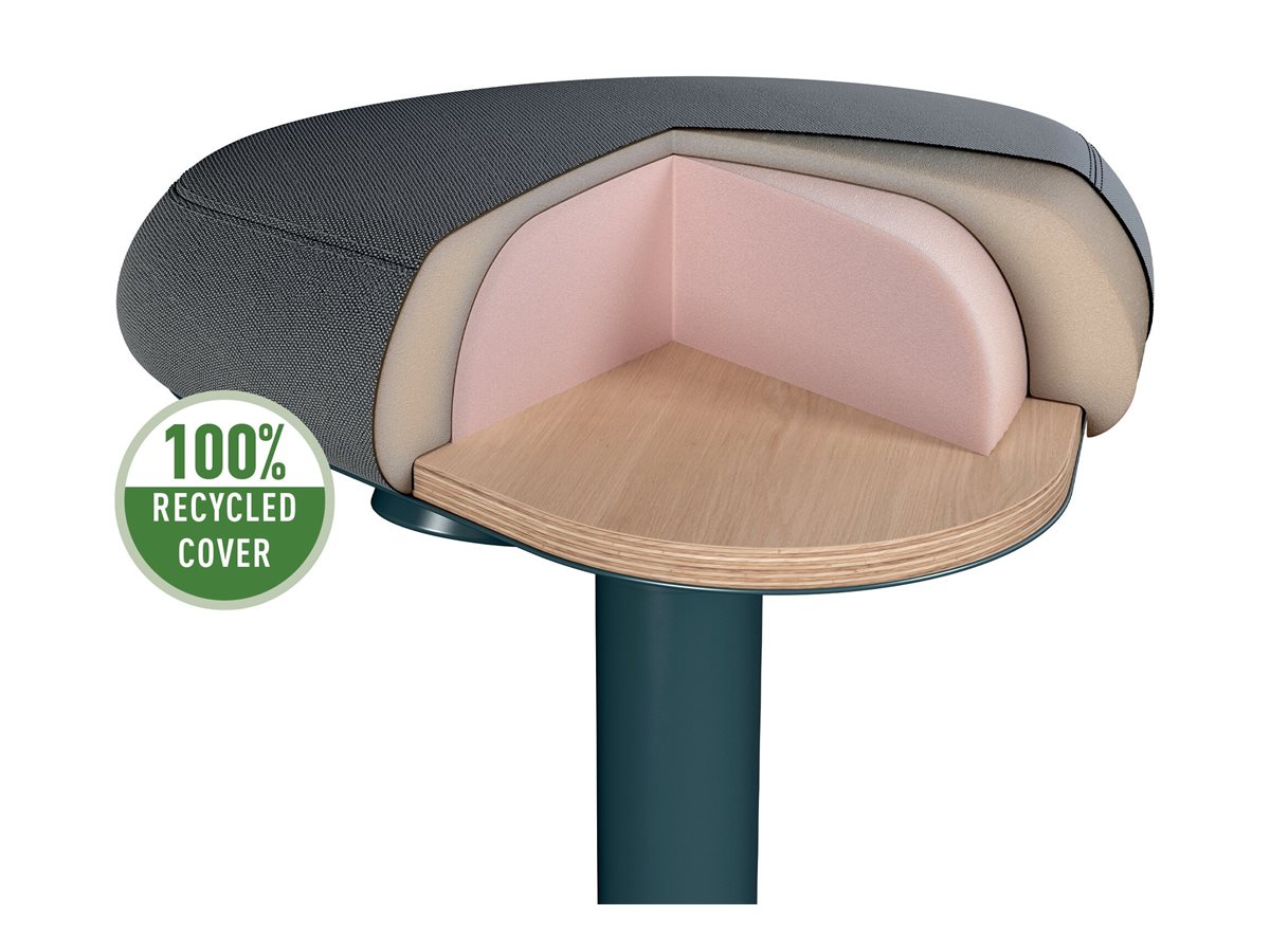 Esselte Leitz Ergo Active - Hocker - ergonomisch - dreieckig