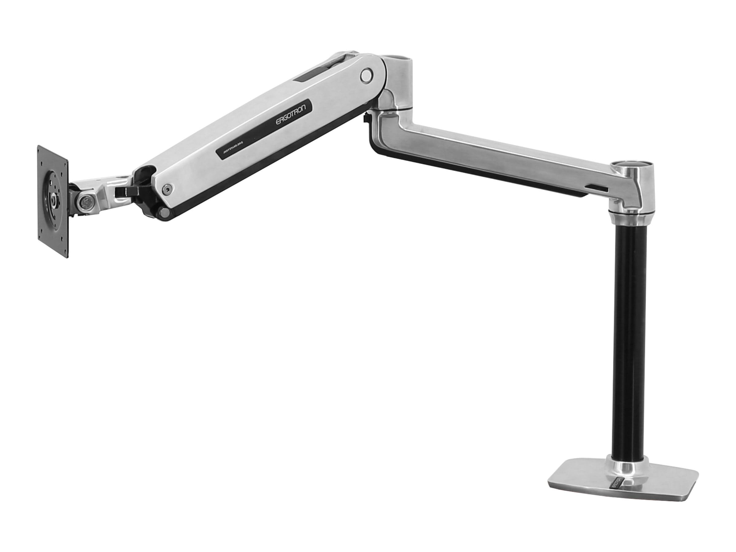 Ergotron LX - Befestigungskit (Verlängerungsarm, Stange, VESA-Adapter, Steh-Sitz-Arm, Tisch-Klemme, Befestigung für Kabeldurchgang) - für LCD-Display - Aluminium - Polished Aluminum - Bildschirmgröße: bis zu 106,7 cm (bis zu 42 Zoll) Ergotron LX - Befestigungskit (Verlängerungsarm, Stange, VESA-Adapter, Steh-Sitz-Arm, Tisch-Klemme, Befestigung für Kabeldurchgang) - für LCD-Display - Aluminium - Polished Aluminum - Bildschirmgröße: bis zu 106,7 cm (bis zu 42 Zoll)