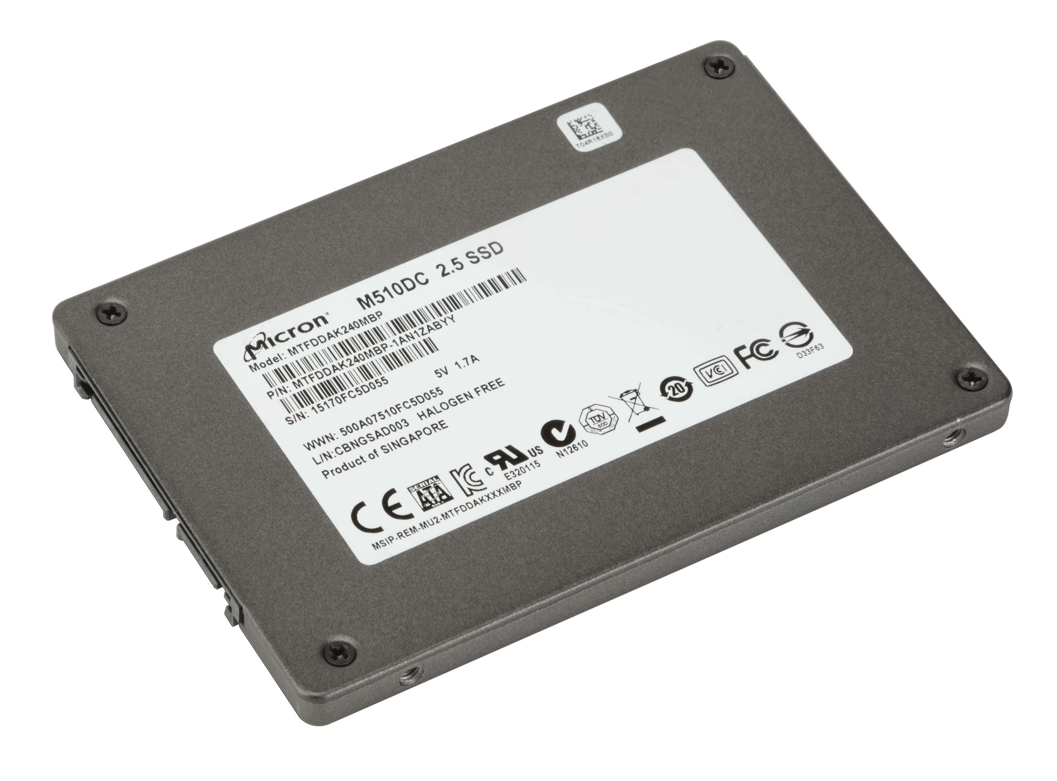HPE SSD - 480 GB - intern - 2.5" SFF (6.4 cm SFF)