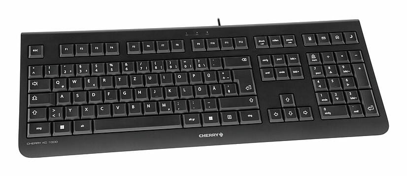 Cherry KC 1000 - Tastatur - 100% - full size