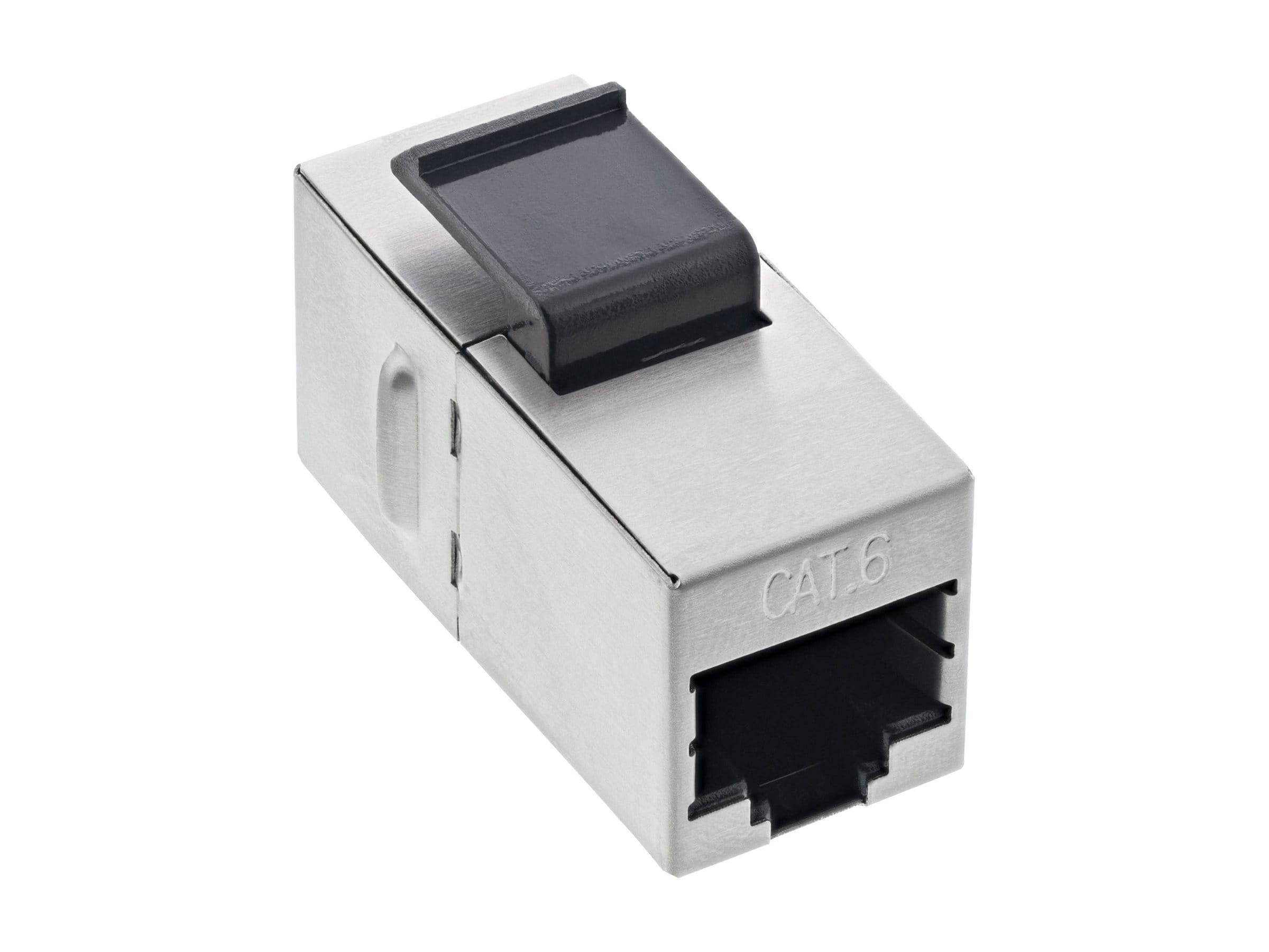 InLine Keystone RJ45 Buchse / Buchse - SNAP-In - Cat.6 - STP - bulk
