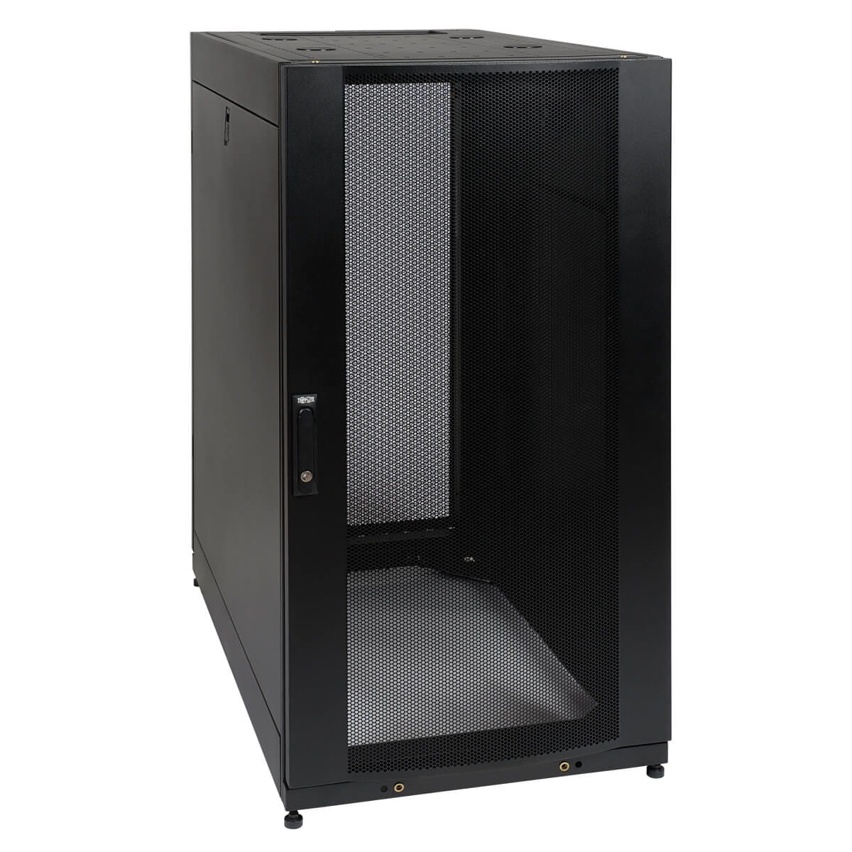 Tripp Eaton Tripp Lite Series 25U Rack Enclosure Server Cabinet Shock Pallet w/ Doors & Sides - Schrank Netzwerkschrank - Schwarz - 25U - 48.3 cm (19")
