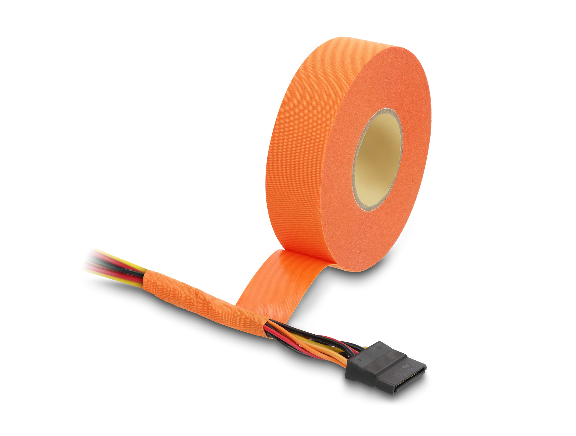 Delock 22008, 1 Stück(e), Orange, Polyester/Acrylate, ≥ 0.25 kg, 10%, Reißverschluss-Tasche