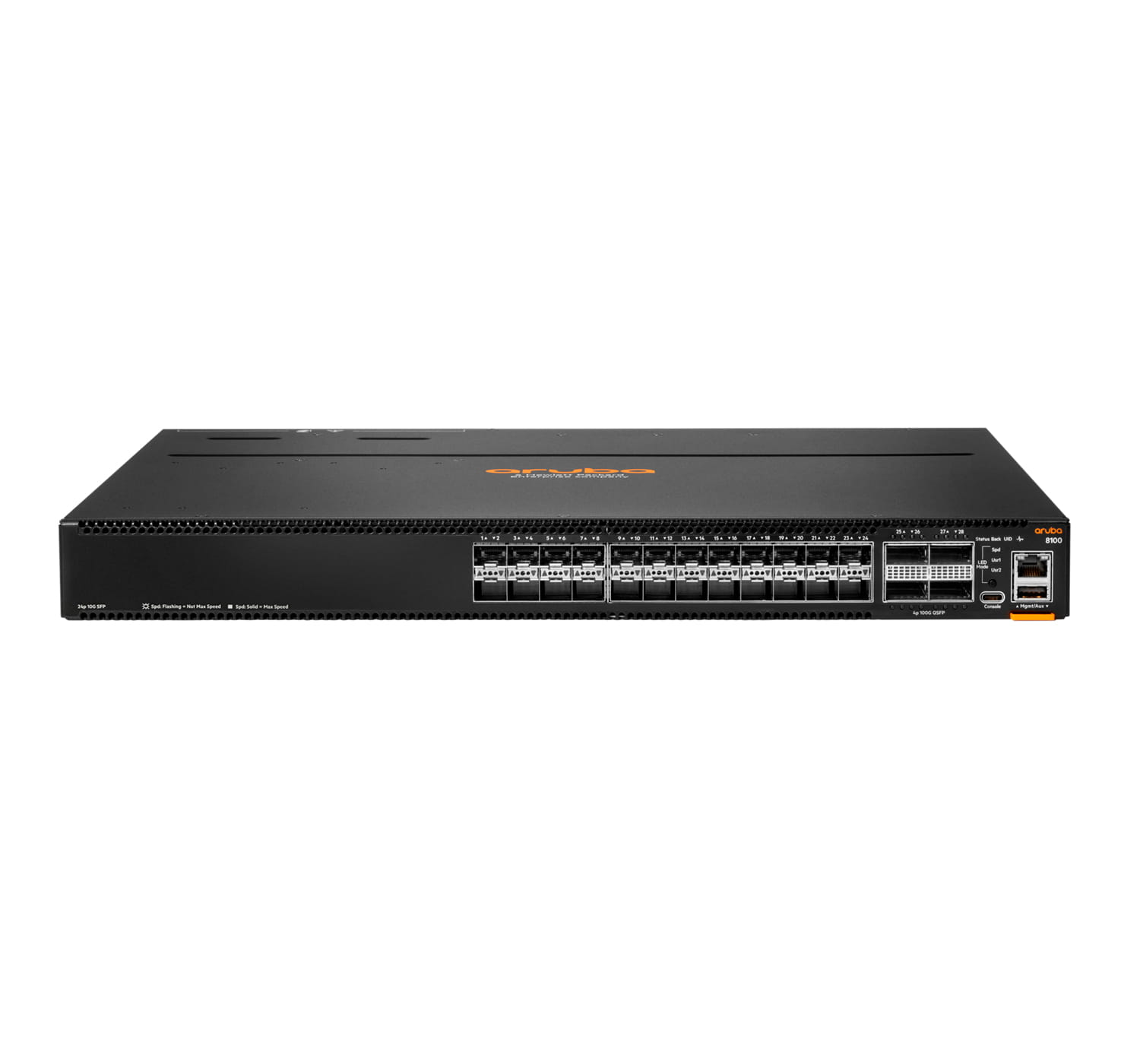 HPE Aruba Networking CX 8100 24x10G SFP+ 4x40/100G
