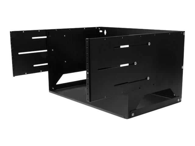 StarTech.com Wandmontage Server Rack mit Fachboden - 4HE - Anpassbar von 30,5 cm - 45,7cm - Rack (Wandbefestigung)