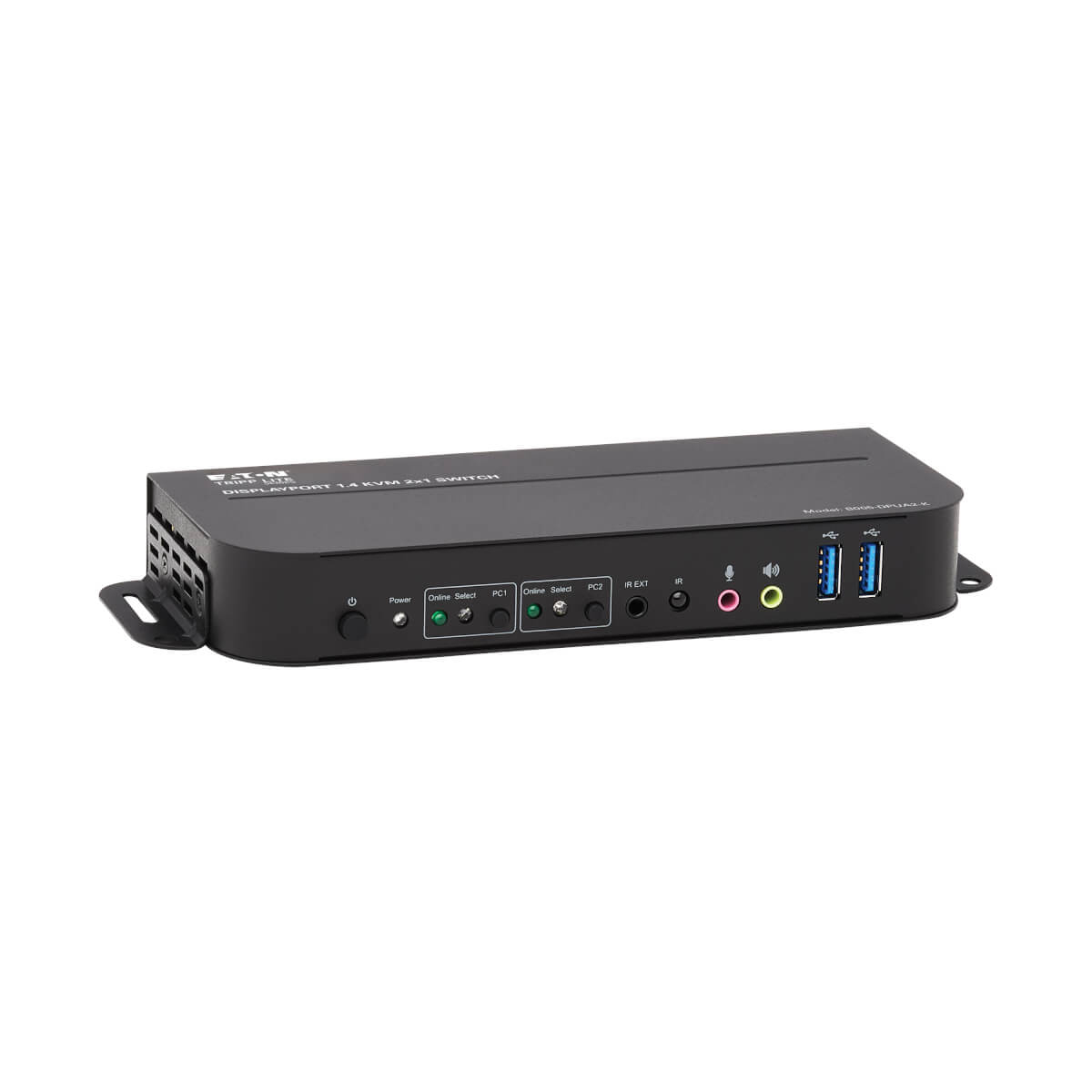 Tripp Eaton Tripp Lite series DisplayPort USB KVM Switch 2-Port 4K 60Hz HDR DP 1.4 USB Cables