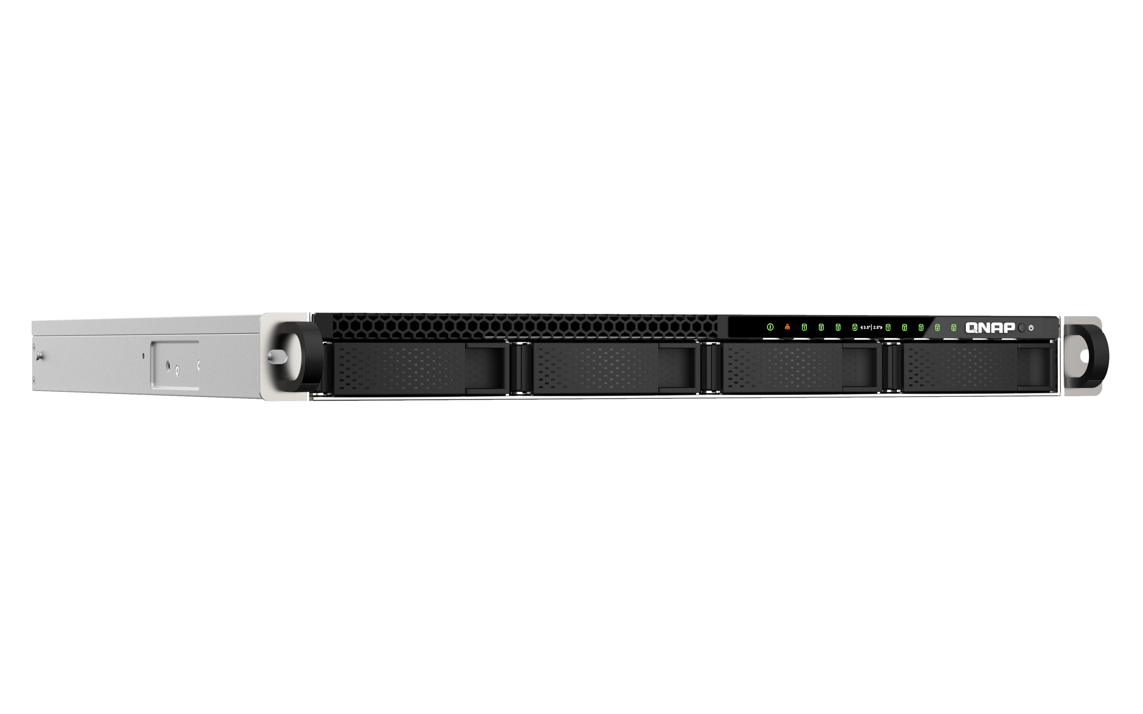 QNAP TS-H987XU-RP - NAS-Server - 9 Schächte - Rack - einbaufähig - SATA 6Gb/s / PCIe (NVMe)