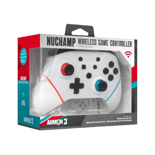 Hyperkin Armor3, Gamepad, Nintendo Switch, Nintendo Switch Lite, Turbo-Taste, Kabellos, Bluetooth, Weiß