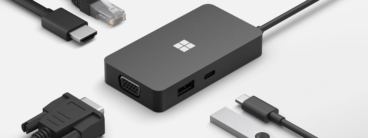 Microsoft USB-C Travel Hub - Dockingstation